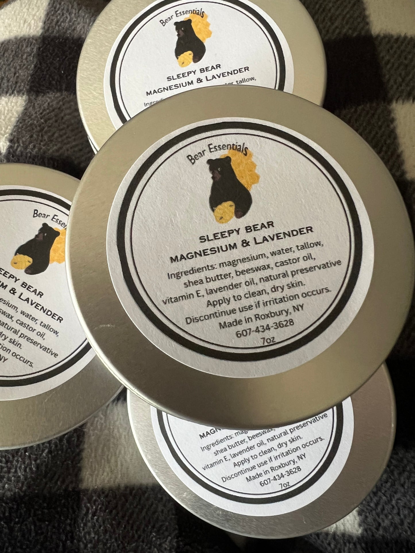Sleepy Bear Magnesium and Lavender Cream