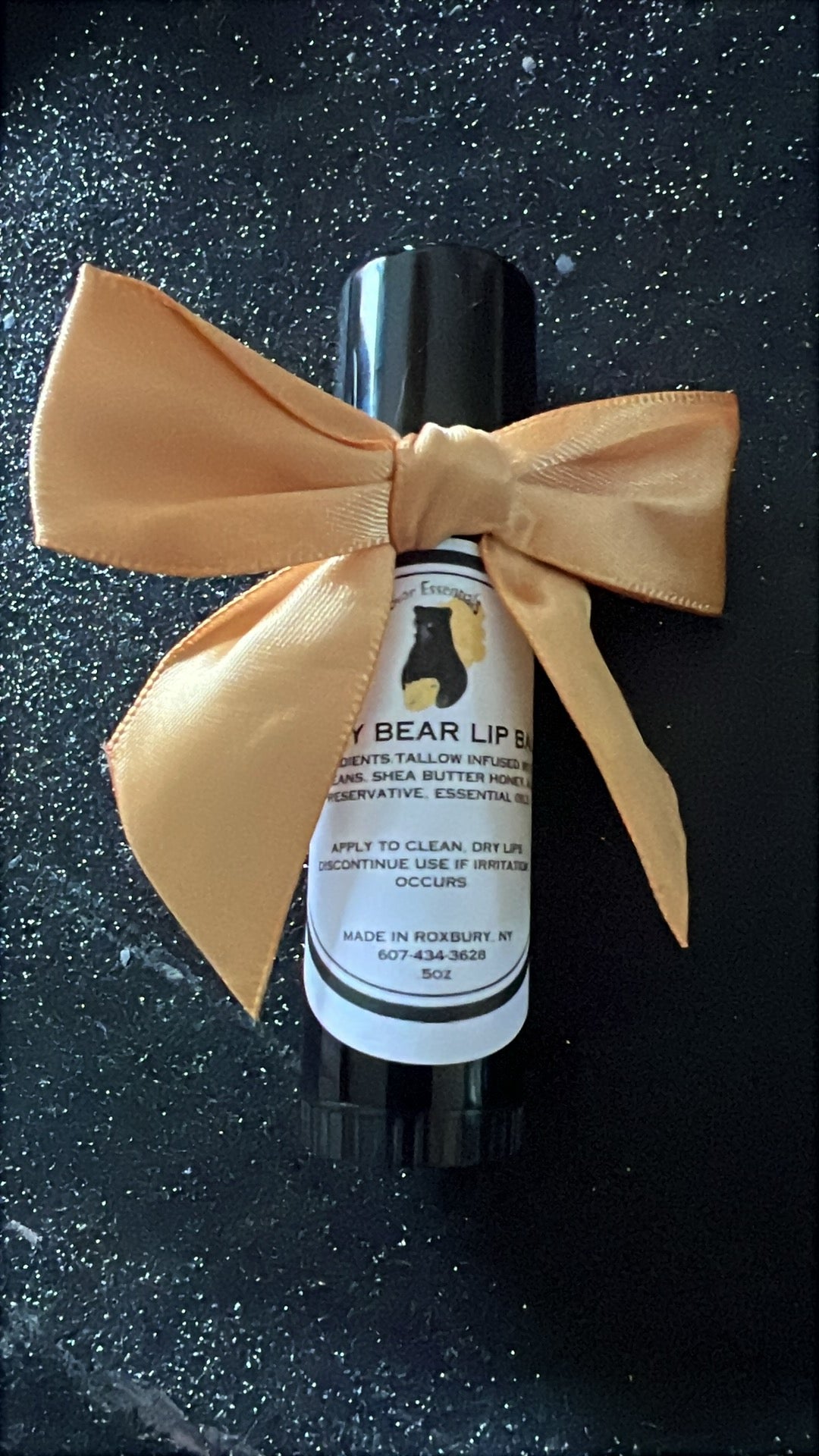 Holiday Honey Bear Lip Balm