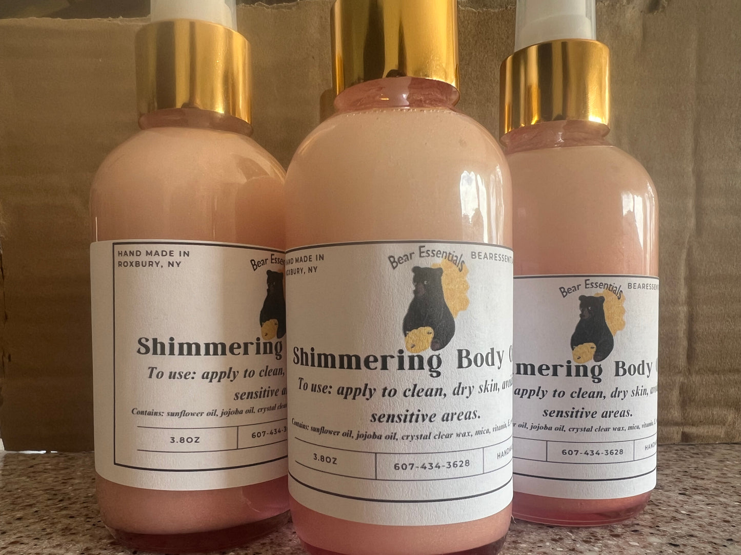 Shimmering Body Oil