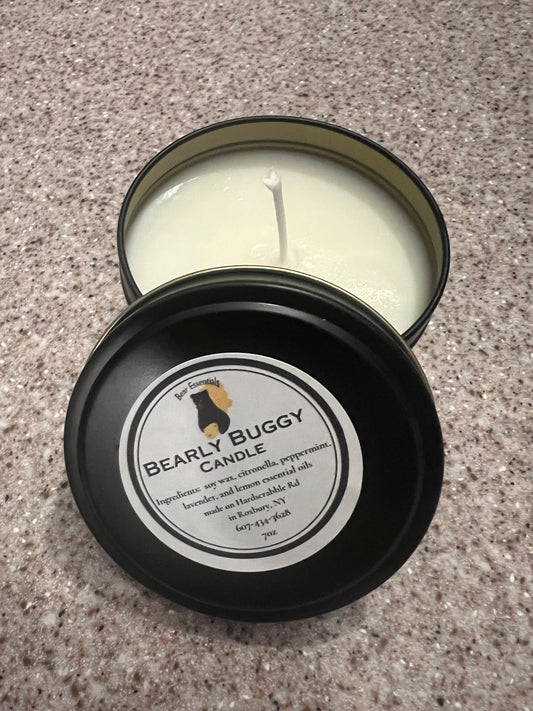 Bearly Buggy Candle